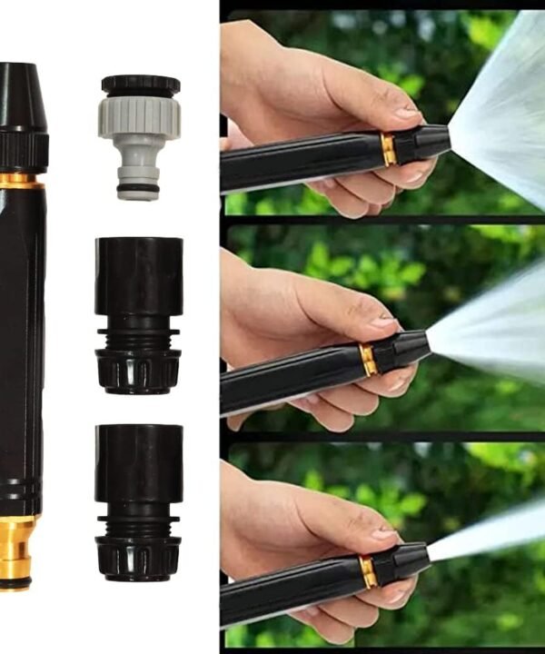 Buy 1 Get 1 FREE High Pressure Water Spray Gun Nozzle for 1/2" Hose Pipe, Car & Bike Wash Nozzle Spray Water Gun - Image 8