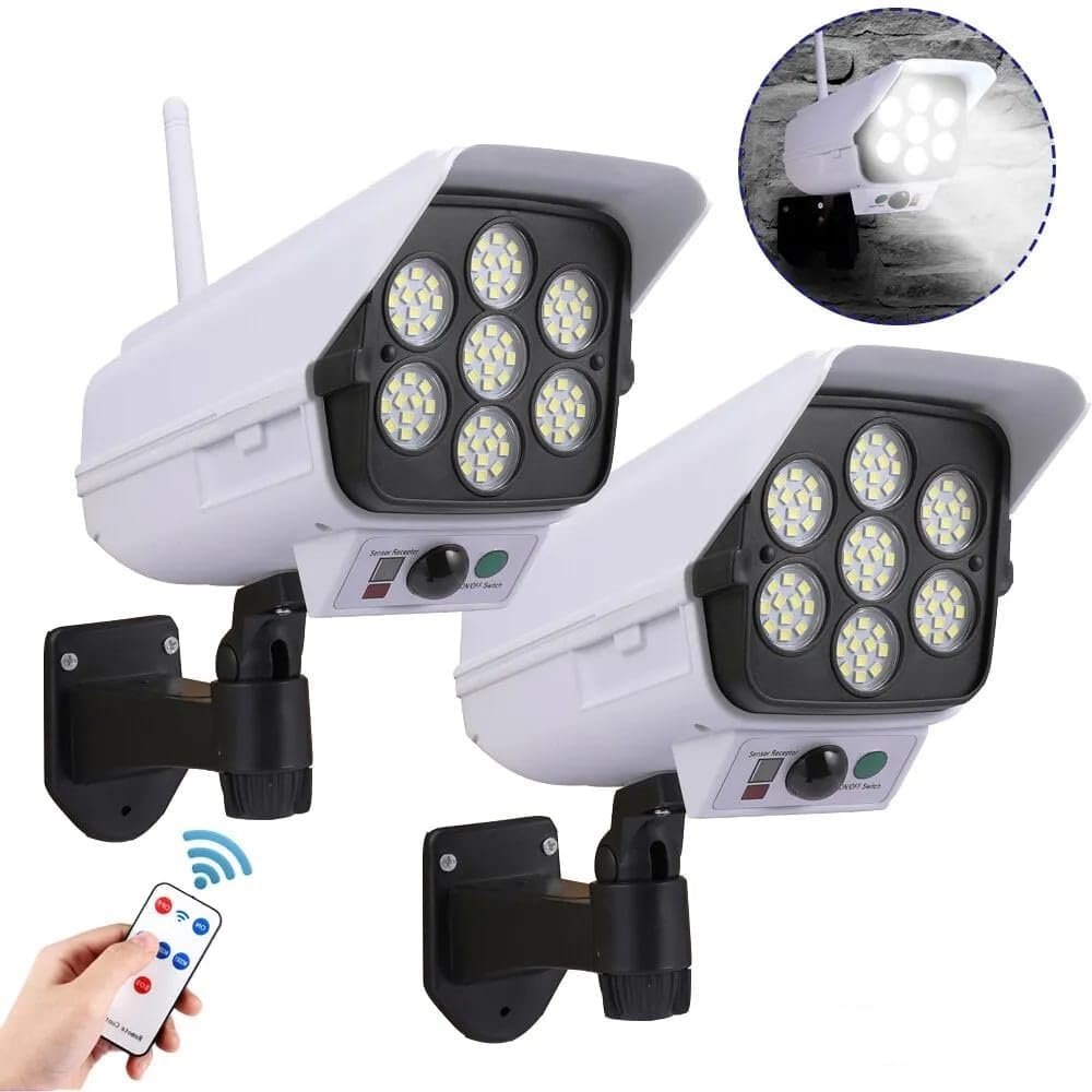 Motion Sensor Solar Lights 2000 Lumens 77 LEDs Spotlight with Remote Controller FloodLights Outdoor IP66 Waterproof - Image 10