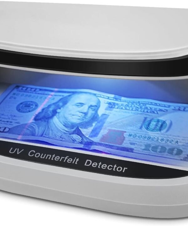 Portable Handy Small UV Counterfeit Detector Bank Note Detector Money Checker - Image 4