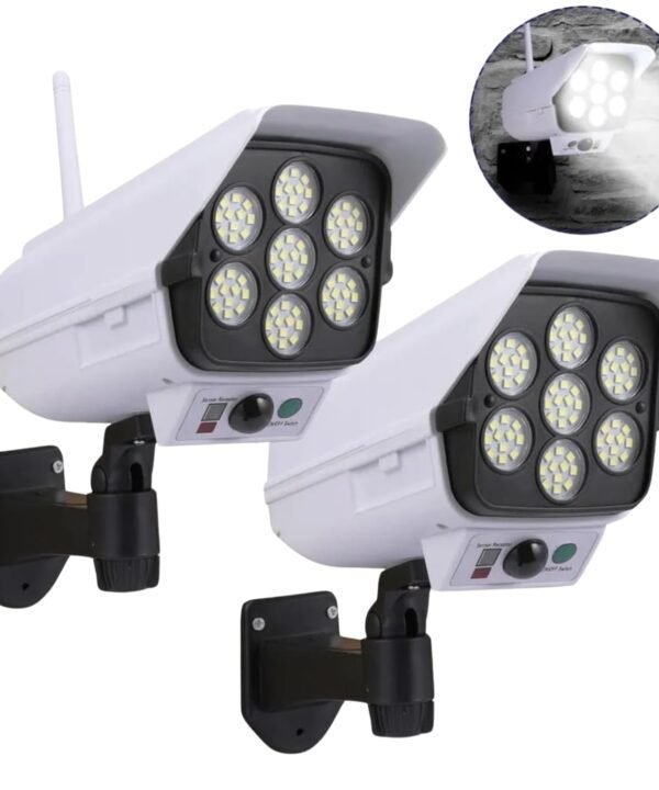 Motion Sensor Solar Lights 2000 Lumens 77 LEDs Spotlight - Best Price in Pakistan | GreyMart