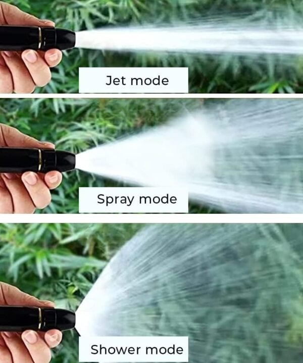 Buy 1 Get 1 FREE High Pressure Water Spray Gun Nozzle for 1/2" Hose Pipe, Car & Bike Wash Nozzle Spray Water Gun - Image 3