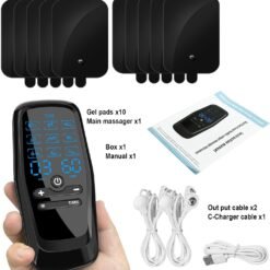 Alternative view of Dual Channel TENS Unit Muscle...