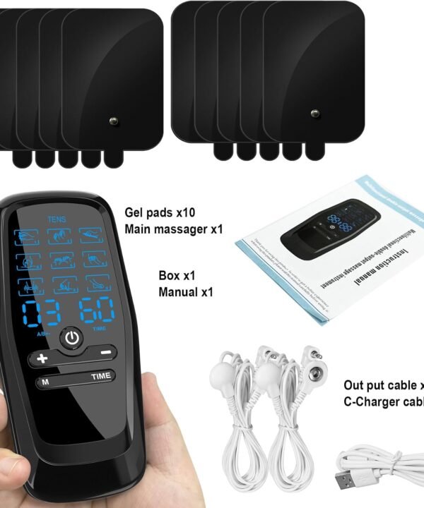 Alternative view of Dual Channel TENS Unit Muscle...