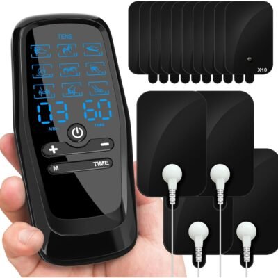 Dual Channel TENS Unit Muscle Stimulator with 10-Pad Set - Best Price in Pakistan | GreyMart