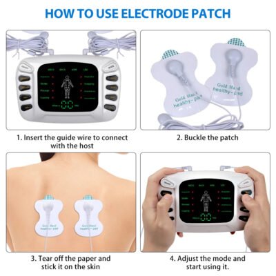 Blueidea Electronic Pulse Massager Therapy Stroke Slimming - Best Price in Pakistan | GreyMart