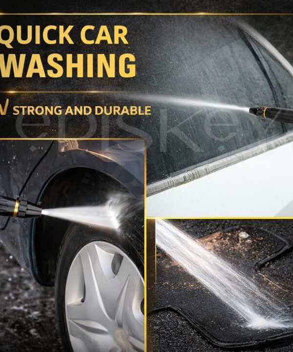 Buy 1 Get 1 FREE High Pressure Water Spray Gun Nozzle for 1/2" Hose Pipe, Car & Bike Wash Nozzle Spray Water Gun - Image 7