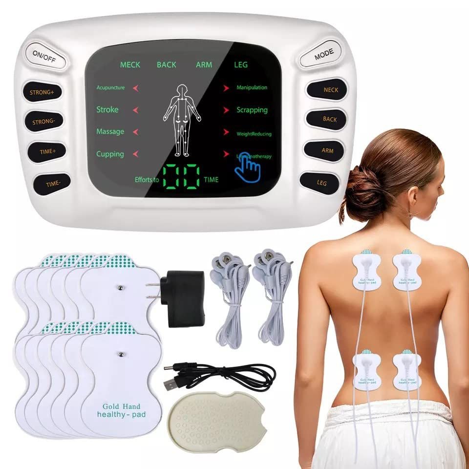 Blueidea Electronic Pulse Massager Therapy Stroke Slimming Machine For Pain Relief & Fitness Acupuncture Therapy Machine - Image 6