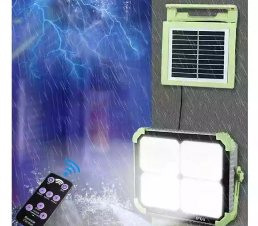 JLP-2193 Multifunctional Split Solar LED Light – Outdoor Security Floodlight with Remote Control, Type-C Charging & IP66 Waterproofing - Image 2