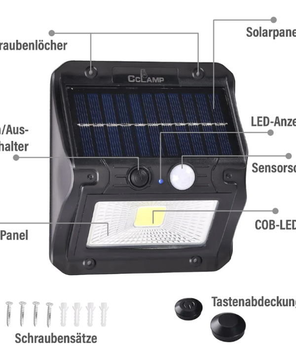 Solar Motion Sensor Outdoor Light (CL-108) – Ultra Long Battery Life - Image 4