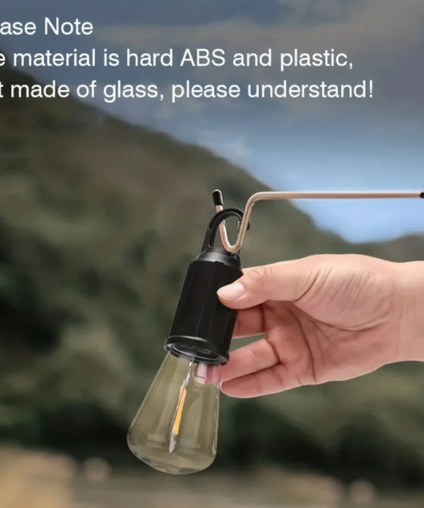 Rechargeable Camping Lamp Bulb with Hook Rechargeable LED Lanternn Charging Time: 4–5 Hours - Image 6