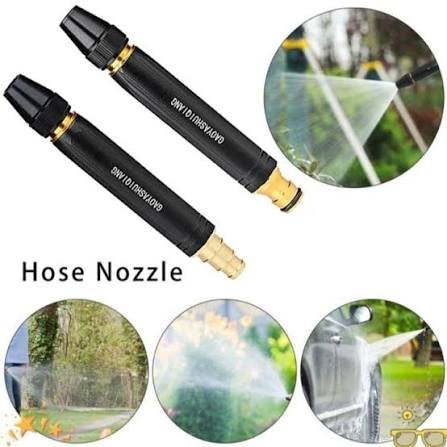 Buy 1 Get 1 FREE High Pressure Water Spray Gun Nozzle for 1/2" Hose Pipe, Car & Bike Wash Nozzle Spray Water Gun - Image 9