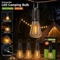Alternative view of Outdoor charging camping light LED...
