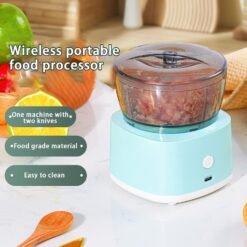 Electric Vegetable Chopper, Mini Food...