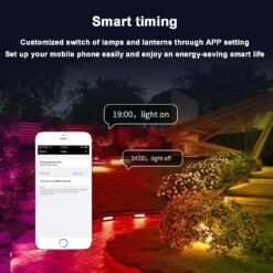 24W Smart RGB LED Flood Light – WiFi Outdoor Floodlight with MagicHome App 1000 colors - Image 7
