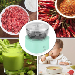 Alternative view of Electric Vegetable Chopper, Mini Food...
