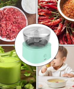 Alternative view of Electric Vegetable Chopper, Mini Food...
