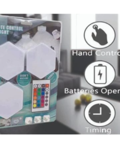Three-Piece Smart Touch Colorful Rechargeable Remote Control Led Lights Multi function nigh light - Image 7