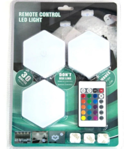 Three-Piece Smart Touch Colorful Rechargeable Remote Control Led Lights Multi function nigh light - Image 6