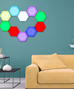 Three-Piece Smart Touch Colorful Rechargeable Remote Control Led Lights Multi function nigh light - Image 3