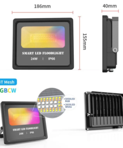 Alternative view of 24W Smart RGB LED Flood...