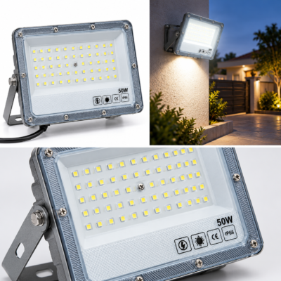 50W LED Flood Light – Bright Outdoor Security Light for Home, Shops & Gardens - Image 2