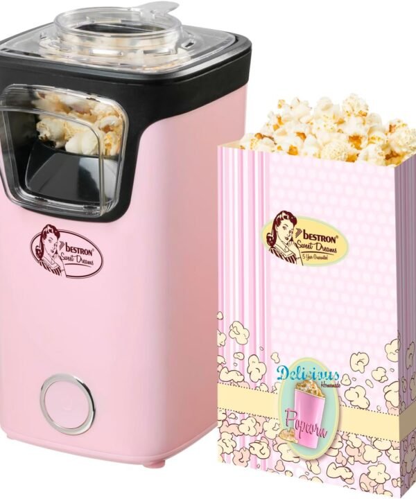 Bestron Popcorn Maker Turbo Popcorn...