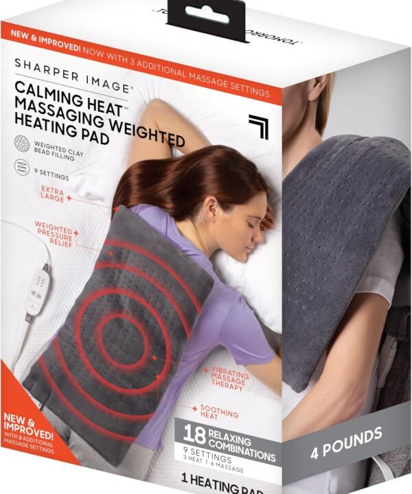 Sharper Image Calming Heat Weighted...