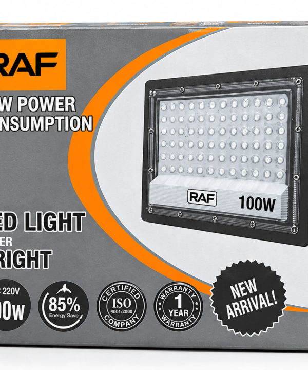 RAF 100W LED Flood Light – High Brightness Outdoor Security Light - Image 6
