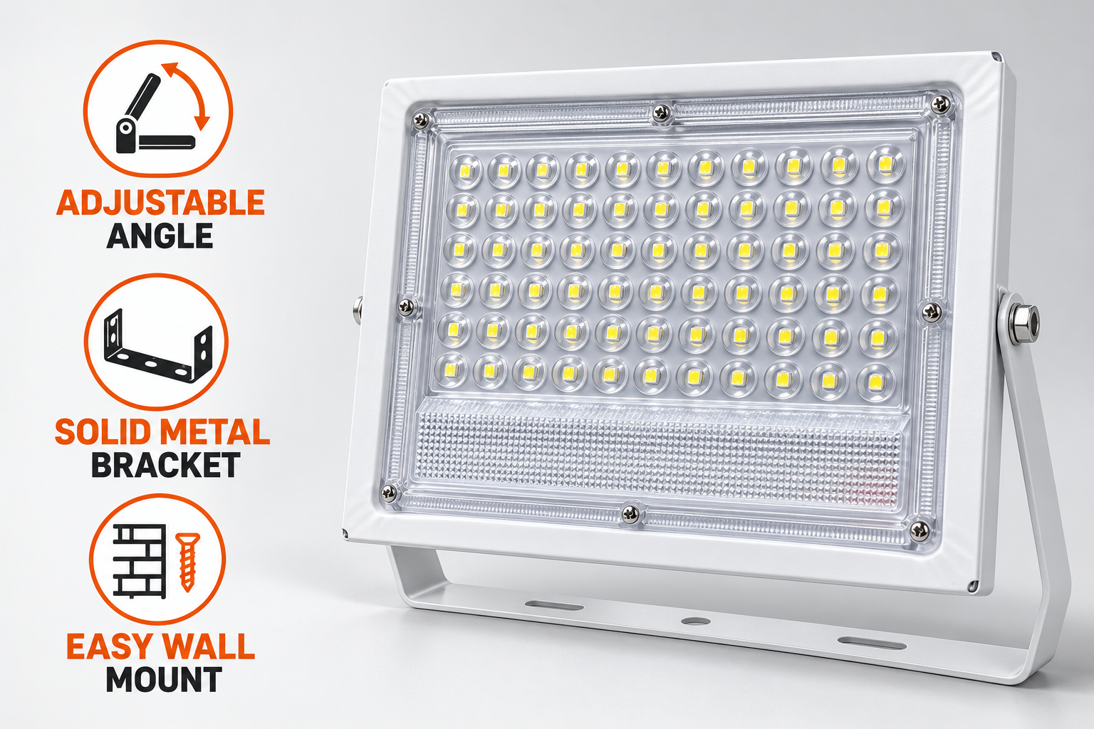 RAF 100W LED Flood Light – High Brightness Outdoor Security Light - Image 3