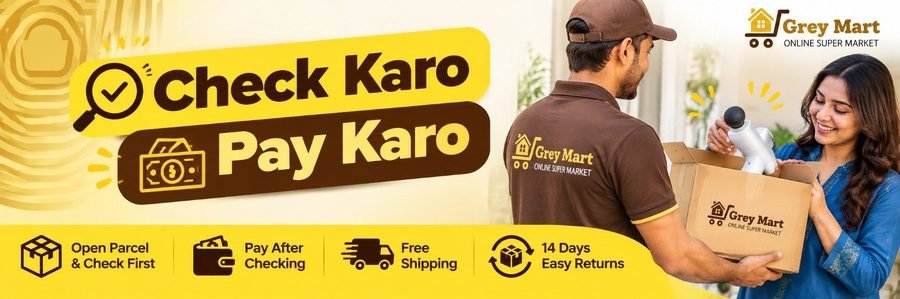 Check Karo Pay Karo - GreyMart