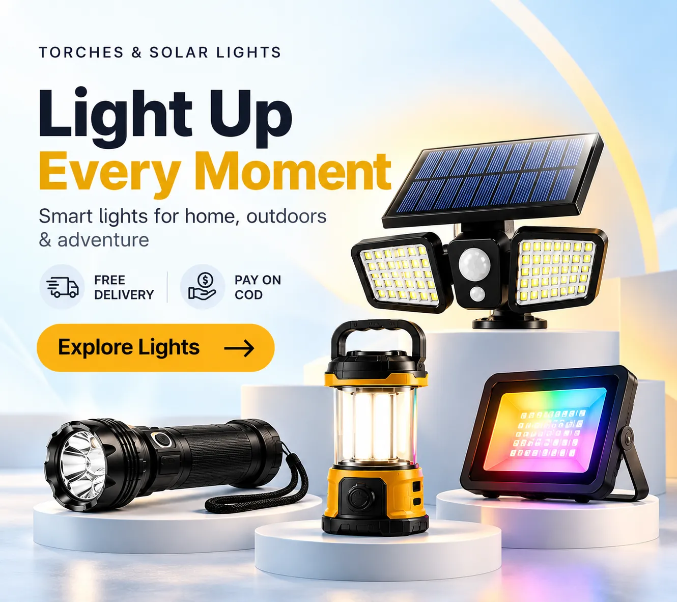 Torches & Solar Lights – Light Up Every Moment